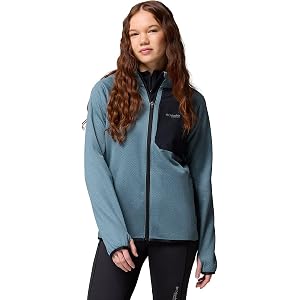 Columbia Triple Canyon Grid Fleece Full-Zip Jacket Everblue/Black S