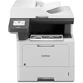 Brother DCP-L5510DN Business Monochrome Laser All-in-One Printer with Duplex Printing and Networking, Works with Alexa