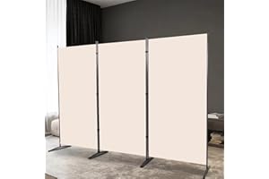 YASRKML 3 Panel Room Divider, Room Dividers and Folding Privacy Screens for Office, Partition Room Separators, Freestanding R