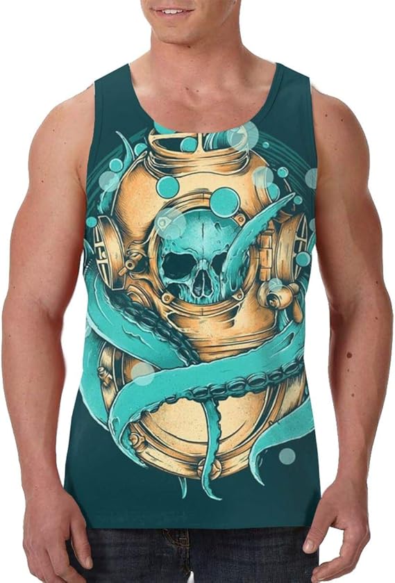 Amazon Co Jp タコのダイビングスーツ ベスト メンズ 夏 ノースリーブ アクティブベスト おしゃれ レジャー ゆるい スリム ベスト ホーム モーション 釣り ビーチ 服 ファッション小物