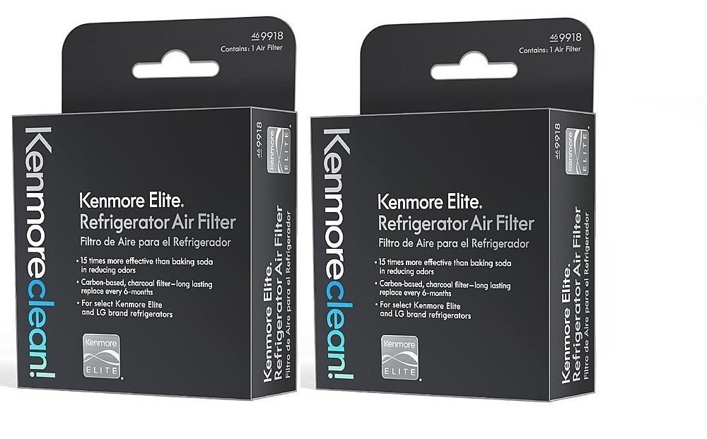 Replacement Refrigerator Air Filter 2 Pack Fits Kenmore Elite 469918
