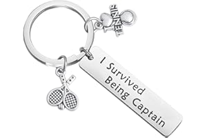 MAOFAED Tennis Player Gift Tennis Coach Gift Tennis Captain Gift Tennis Team Gift I Survived Being