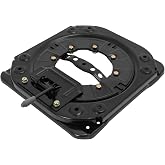 Aupitolt Heavy Duty Seat Swivel Base, 4 Way Locking Car Seat Base, 360 Degree Rotatable 3.0mm Steel Plate Swivel Seat Base, 130kg Load Stool Swivel Plate Replacement for RV Van Camper Boat Truck Bus