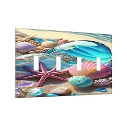 Beach Starfish Seashell Nautical Custom Quad Toggle