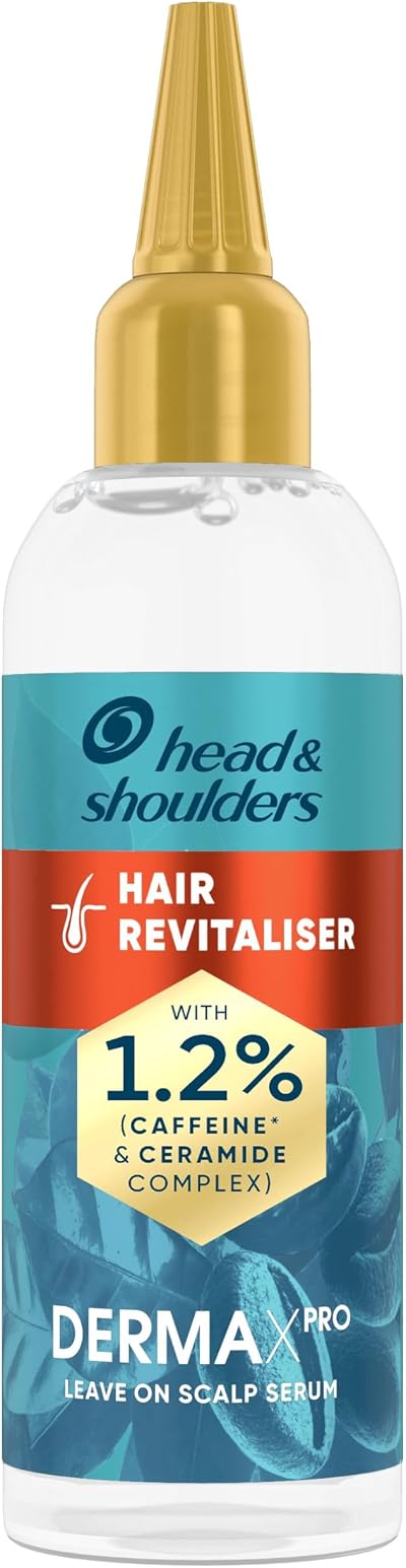 Head & Shoulders DermaXPro Hair Revitaliser Serum 145ml Niacinamide Caffeine