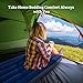 Sable Air Mattress, Inflatable AirBed Blow up Bed for Guest Car Tent Camping Hiking Backpacking with Storage Bag-Height 8