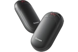 OCOOPA UT3 Lite Rechargeable Hand Warmers 2 Pack, Magnetic Electric Handwarmers Ultra Thin Light Portable for Pocket Gloves,3
