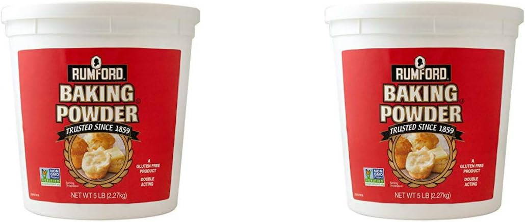 Rumford Baking Powder, 5 Pound (2 pack)