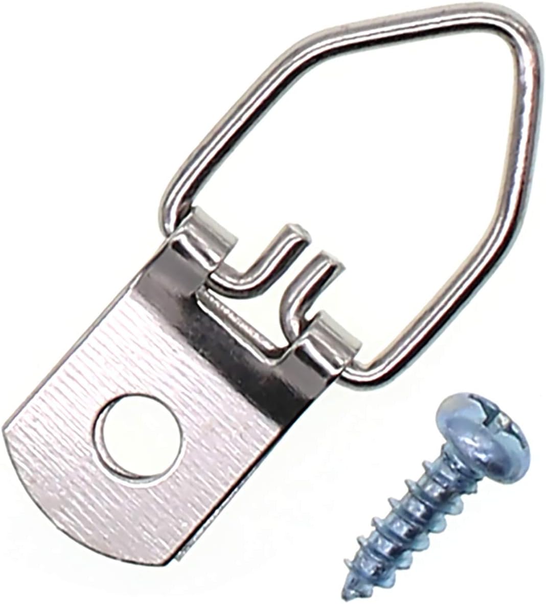 Jetovo 120 Pcs Small D Ring Picture Hangers Frame Hanging Hangers