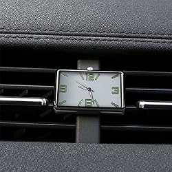 idain Car Dashboard Clock Luminous Car Vent Clocks