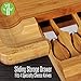 NutriChef Bamboo Natural Cheese Board Set with Bonus Condiment Cup-Extra Large Size 100% Home Organic Wooden Plate and Charcuterie Tray with 4 pcs Cutting Knife Slicer, 13