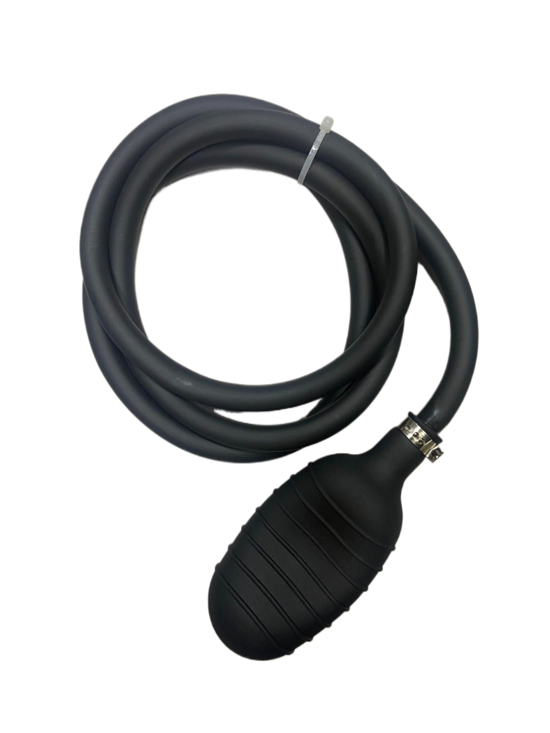 SDTOOLS PVC Flexible Plug Drain Test Air Bag Stopper Schrader Valve (2" - 50mm)