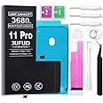 JUFUD [Reject False Capacity] 3680mAh Replacement Battery for iPhone 11 Pro [New Version] 0-Cycle Lithium Polymer Batteries (Models:A2215,A2160,A2217) Complete Repair Tool Kit and Instructions.