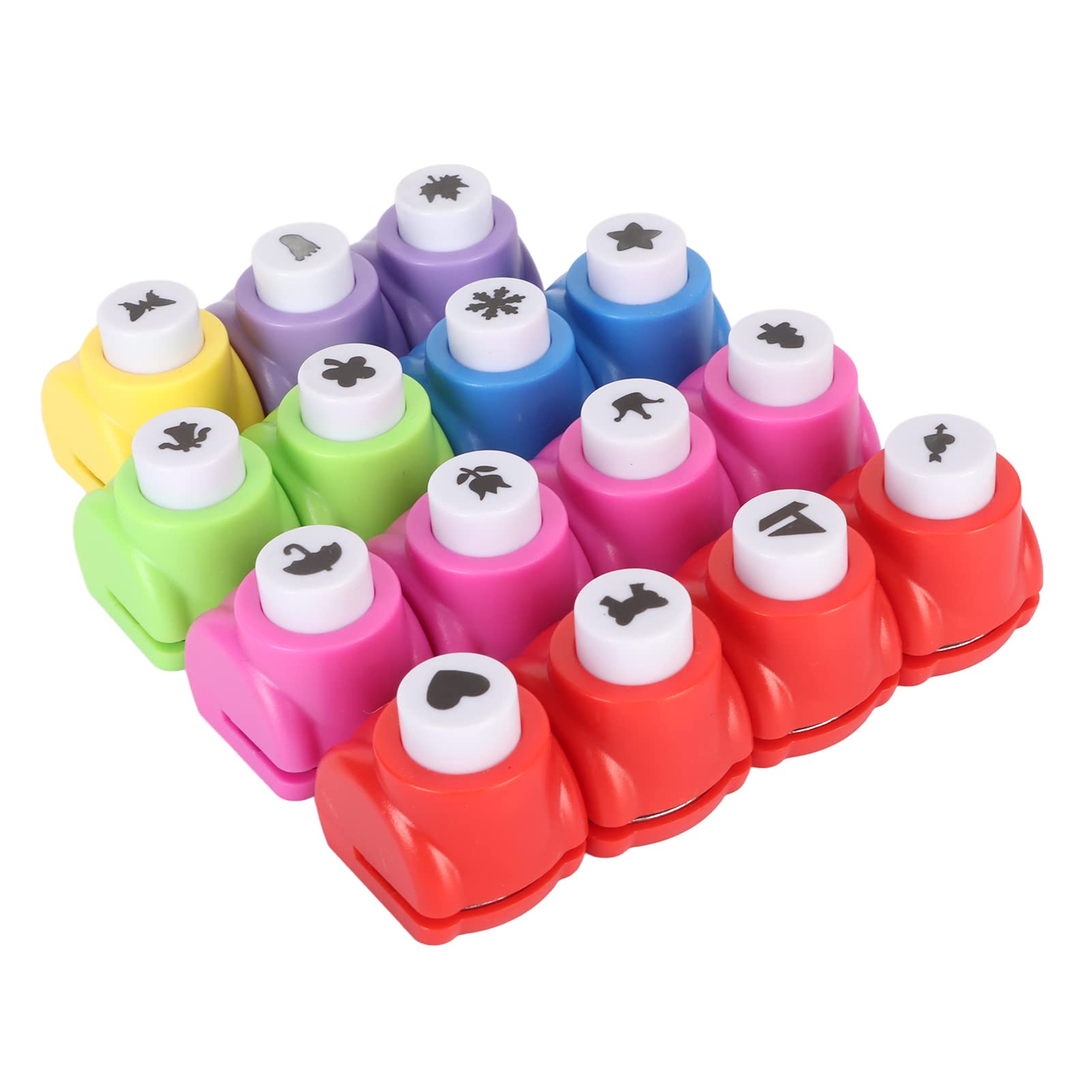 Paper Punches for Crafts, Mini Hole Punch, ABS Alloy Craft Holes, Simple Operation Widely Used Heart Hole Punch Craft Punches for Children for Journaling