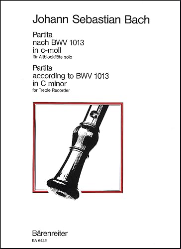 Download Partita Do mineur (Originale la mineur) BWV 1013 --- Flûte Alto/Piano PDF