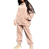 Jogger Set Oversized Hoodie Sweatshirt 