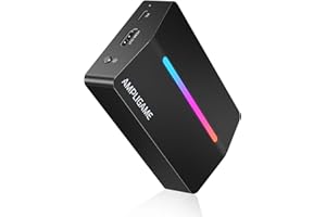 Fifine AmpliGame Video Capture Card, HD 1080 60fps for Audio Video, Gaming, Live Streaming, 4K HDMI to USB Capture Card Compa