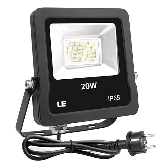 Lighting EVER - Foco LED 20W 1600LM, Impermeable para Exteriores ...