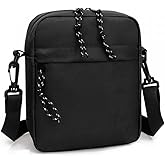 Crossbody Bag,Oxford Waterproof Messenger Bag with Adjustable Strap & Zipper for Men Daily Use