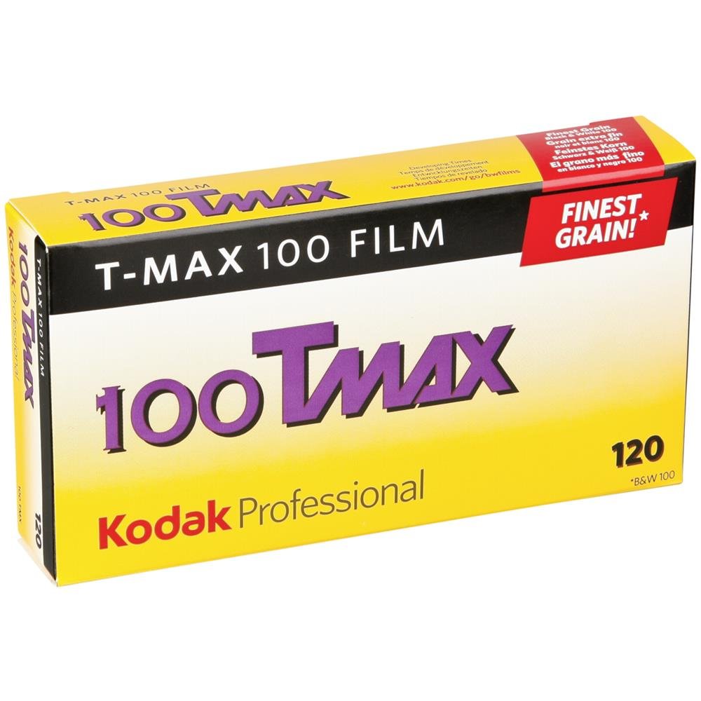 Kodak Professional Tmax 100 - 120 Roll - Black & White Print Film - 5 Pack