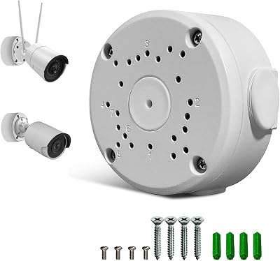 WiTi Junction Box Deep Base 106mm for CCTV IP Camera Dome and Bullet