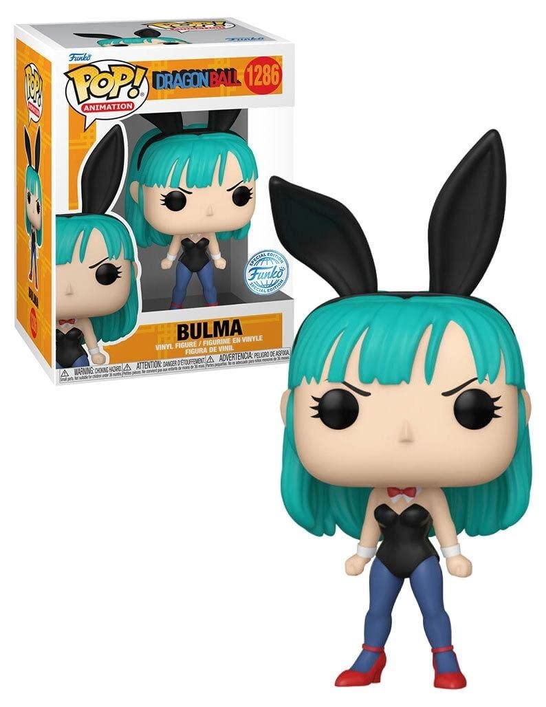Funko Pop! Animation: DB - Bulma - (Bunny) - Dragon Ball - Collectable Vinyl Figure - Gift Idea - Official Merchandise - Toys for Kids & Adults - Anime Fans - Model Figure for Collectors and Display