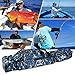 WATERFLY Rod Case Fishing,Folding Fishing Rod Pole Case Portable Fishing Rod Carrier Fishing Tool Storage Bag