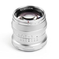TTArtisan 50mm F1.2 APS-C Manual Focus Sliver Lens