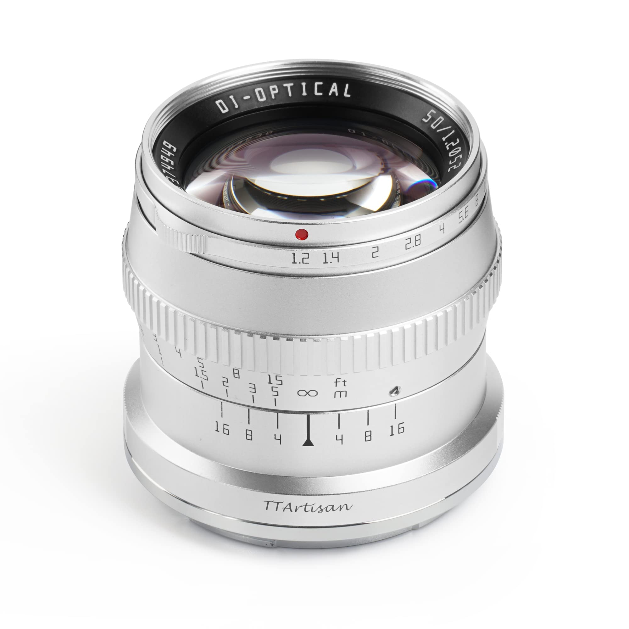 TTArtisan 50mm F1.2 APS-C Manual Focus Sliver Lens