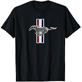 Ford Mustang Vintage Pony Logo T-Shirt Small