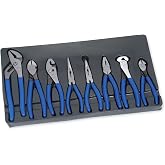 Blue Point BDGPL800, 8PC, Dipped Grips, Pliers Set ,Cutters Set
