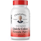 Christopher's Original Formulas Quick Colon Part 1, Colon Health Support, 100 Veg Caps
