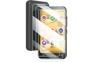 UYRUREL Screen Protector for TIMMKOO Q8 Mp3 Player 4" WiFi MP3 MP4 Music Kids MP3 Player, High-definition Scratch Resistant Film,HD Clear, Bubble Free with Easy Installation Kit, 3 Pack.