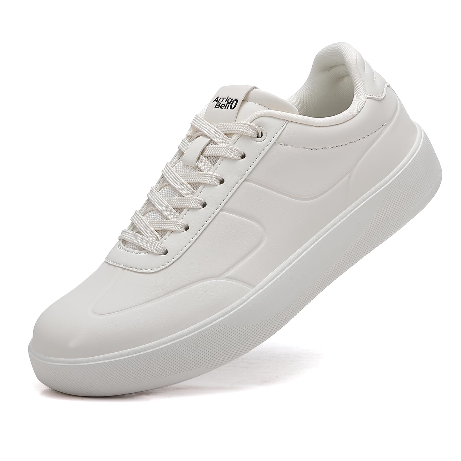 ARRIGO BELLO Sneaker Schuhe Herren Freizeitschuhe Leichtgewicht Walkingschuhe Bequem Sportschuhe Strapazierfähigen 6401 Weiß EU43