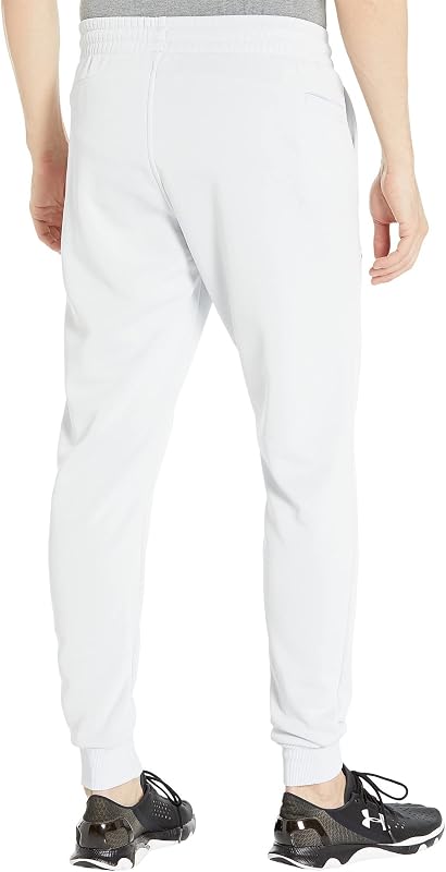 Mens Fleece Bottoms Armour Fleece Joggers, Halo Gray, 1373362, Taglia SM