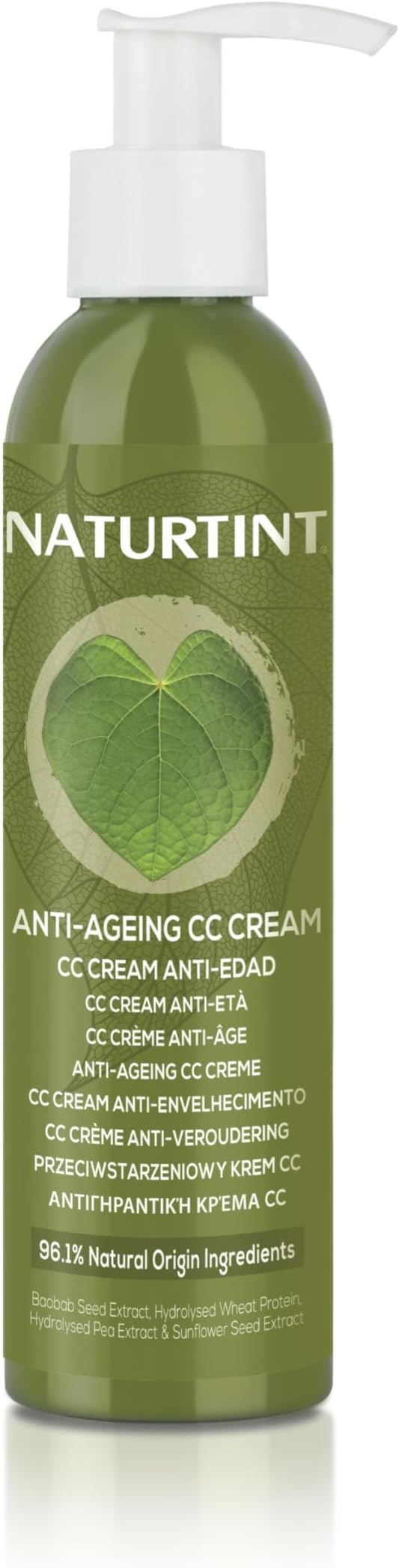 Naturtint Anti-Ageing CC Cream 200ml Hair Repair Shine Protection UV Pollution