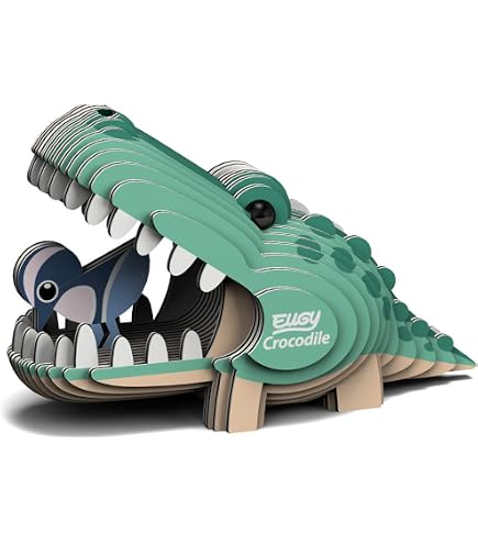 Bigjigs Toys Krokodil Nummernpuzzle Aus Holz – Lernspielzeug Für Kinder Ab 2 Jahren