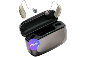 Jabra Enhance Select 700 Clinic-Quality OTC Hearing Aids, Licensed Audiology Services Included, Bluetooth LE Audio & Streaming for iOS/Android, Nearly Invisible & Comfortable, Sand