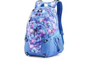 High Sierra Loop Backpack, Travel, or Work Bookbag with tablet sleeve, One Size, Shine Blue/Lapis