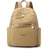 kakarin choyx Nylon Mini Backpack For Women Casual Simple Resistant Lightweight Multiple Pockets Small Travel Daypack