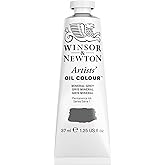 Winsor & Newton Artists' Oil Color, 37ml (1.25 oz) Tube, Mineral Gray