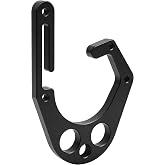 Larbeti 1P Aluminum Tree Climber Hook, Chainsaw Hook for Harness | Update 3 Accessory Loops, Integration Shembiner XL Model, Open Structure For Quickly &amp; Convenient One-Hand On &amp; Off