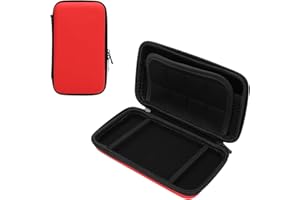 Carrying Case for 2DS XL, 2DS LL, New 3DS, 3DS and Accessories, Hard Shell Protective Travel Case, with 8 Game Slot and Inner