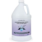 Steam & Go Demineralized Water for Steam Cleaner - PVC-Free Floor Cleaning Solution Compatible for All Steam Mops - Multi-Surface Cleaner for Home Surfaces - Lavender Scent, 128 Fl oz