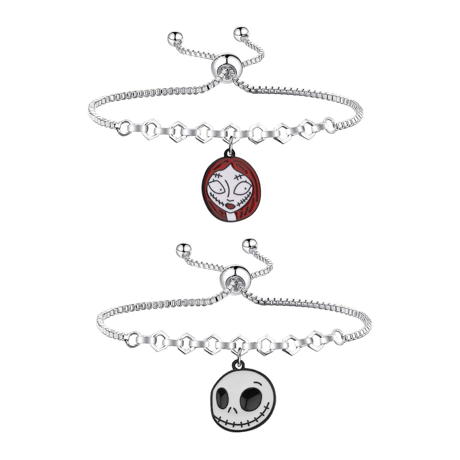 Nightmare Before Christmas Bracelet Jack Skellington Halloween - Main Image