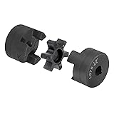 uxcell 1/2" to 1/2" L075 Flexible 3-Piece L-Jaw