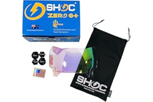 SHOC Zero G Plus Visor for Riddell SpeedFlex Football Helmets
