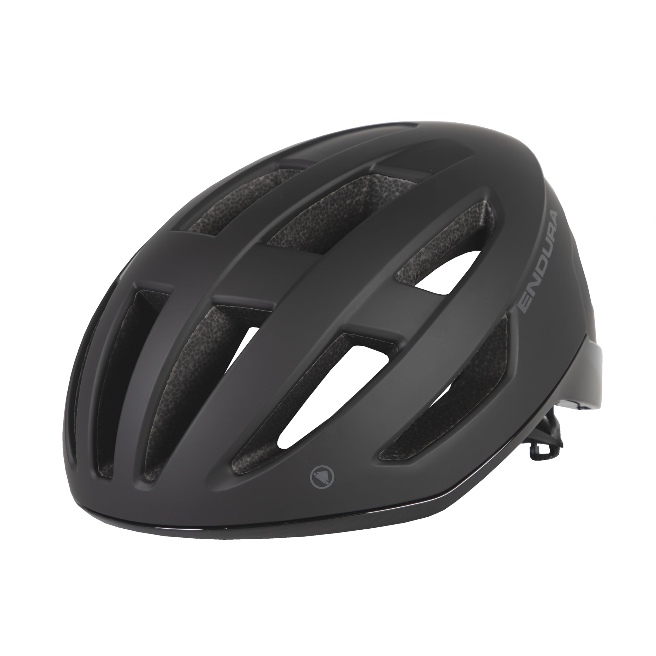 Endura Unisex Erwachsene Xtract Fahrradhelm | Geformte Konstruktion | Rennrad | Atmungsaktiv | Verstellbar Helm, Schwarz, S-M