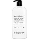 philosophy microdelivery exfoliating daily facial wash - with fine grain desert earth & gentle amino acids - scrubs away impurities & dead skin cells to alleviate dryness and rough texture