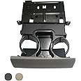 APPERFiT in Dash Cup Holder Replacement for 2005-2007 Ford F250 F350 F450 F550 Super Duty Truck Gray Replaces 5C3Z-2504810-AAD